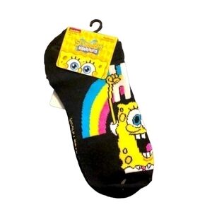 5/$13 SpongeBob SquarePants Socks Size 4-10  New with tags